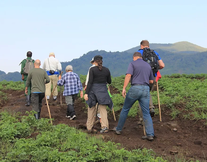 climbing mount kahuzi